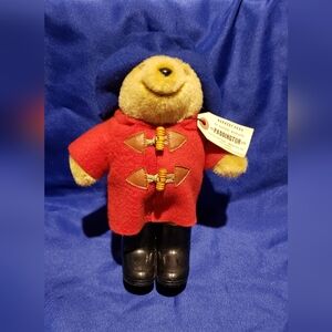 Eden Paddington Darkest Peru Bear Plush Toy with Red Coat